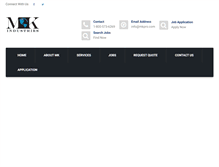 Tablet Screenshot of mkpro.com